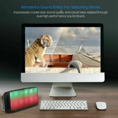 Wireless Rechargeable Speaker 108dB Party Travel Hiking Hands-free FM Christmas