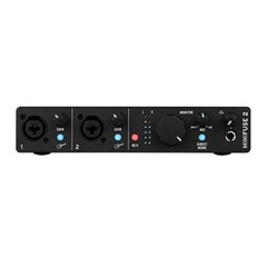 Arturia MiniFuse 2 USB C Audio Interface Microphone 2x TRS Cable Bundle