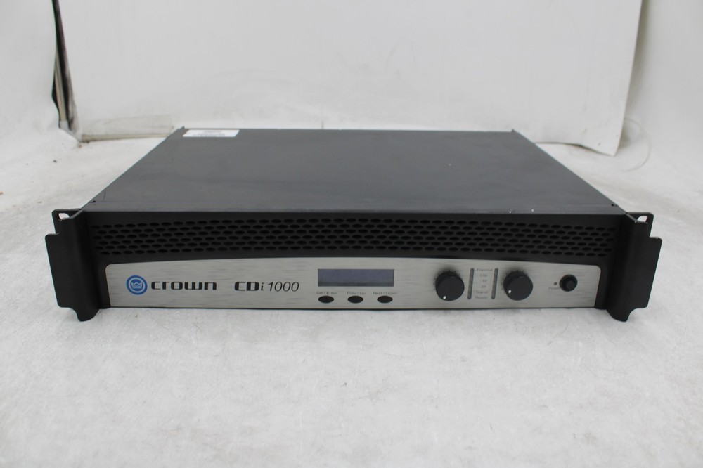 Crown CDI 1000 Professional Power Amplifier 2-Channel 500W @ 4Ω Rack Mount