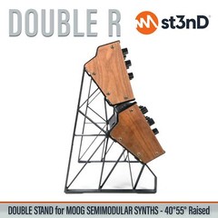 DOUBLE STAND for MOOG Semi-Modular Synths (40° and 55°) – Raised (by 75mm)