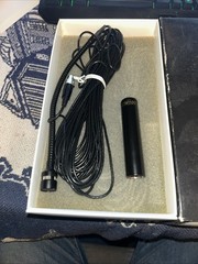 CAD CM-100B hanging choir mic, 30 ft hang length, made in USA, Black Cardioid