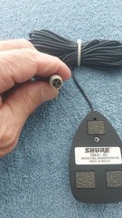 Shure MX391 /O condenser boundary mic 700623-002 tabletop omnidirectional