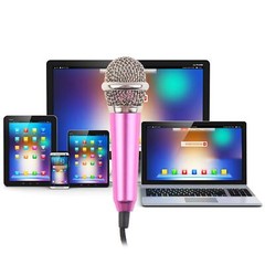 Mini Microphone 4 Pack Omnidirectional Stereo Mic for Voice Recording Phone