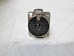 Switchcraft E111L E Series 1/4″ 2 Conductor Mono Locking Jack, Nickel Finish