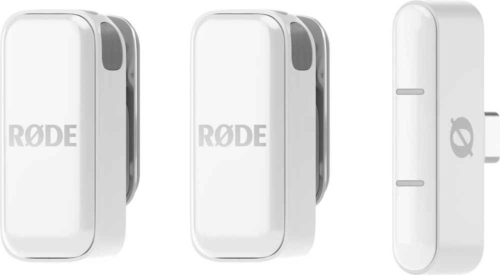 Rode Wireless Micro Microphone Kit – USB-C, White
