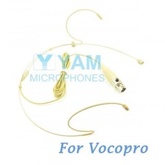 Dual Hook YAM Skin HM1-3P Headset Mic for Vocopro Wireless system UHF-BP1