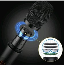 PROZOR UHF Wireless Microphone with Volume Treble Bass Echo Control, Wireless…