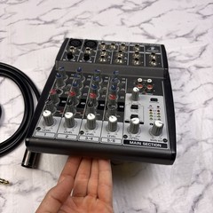 Behringer Xenyx 802 Premium 8-Input 2-Bus Mixer Console w/ Cord