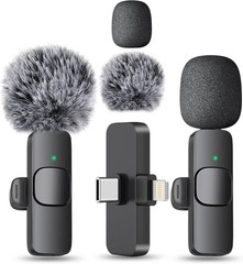Compact Wireless Lavalier Mic for Content Creators – Noise Reduction & Clarity