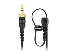 Rode Lavalier II Premium Low-Profile Lavalier Microphone, Black