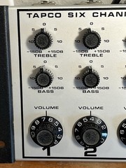Vintage 1970’s Tapco 6000 Mixer Pre Amplifier Amp EV – Great Condition – Works