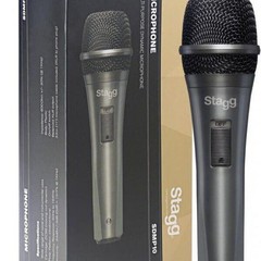 Stagg SDMP10 – Dynamic Cardoid Vocal or Instrumental Microphone On/Off Switch