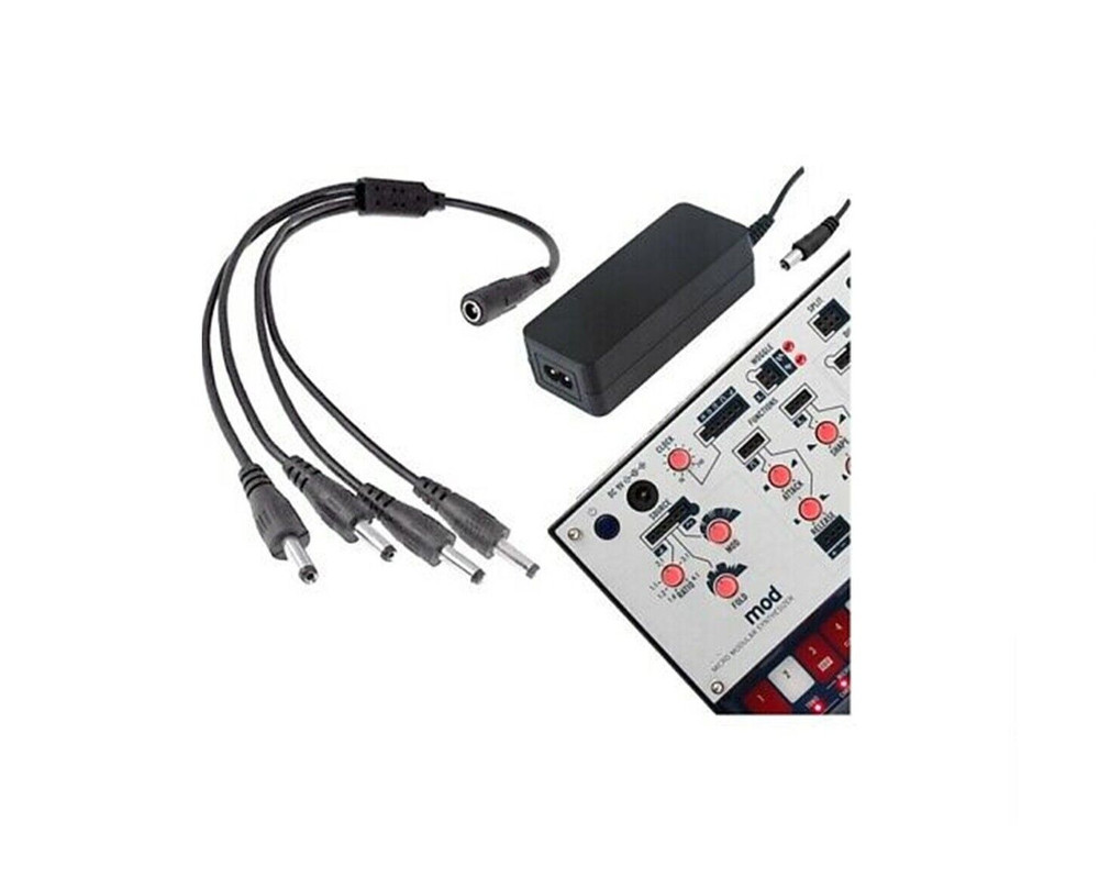 SHOCK ELECTRONIX SE350 4-way Distribution CABLE+9V Power FOR KORG KA350 Devices