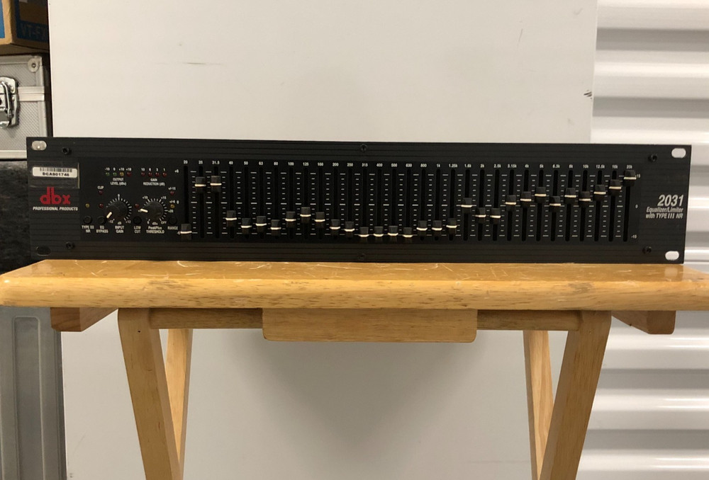 dbx 2031 Equalizer / Limiter with Type III Noise Reduction – Rackmount – #E