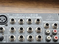 Behringer XENYX1202 Analog 12-Input 2Bus Compact Mixer – No Cord