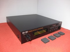 Vintage Boss SE-50 Stereo Effects Processor Very Good New Battery Made in Japan