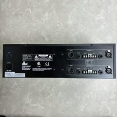 dbx 2231 Graphic Equalizer Limiter Type III NR Tested Fader Scratchy Sold As-Is