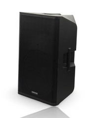 Warzone WPTS15 Speaker Bundle + 1 Adjustable PA Stand + EMB Microphone
