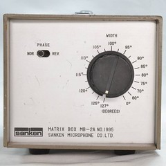 Sanken MB-2A MS Stereo Matrix Box for CMS-2 Used from Japan