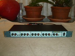 Omnya PE40601, 5 Band Parametric Equalizer, Eq, Italy, Vintage Rack