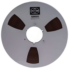 RecordingTheMasters R34220 SM911 ½’’ x 2500′ Magnetic Tape with Metal Reel