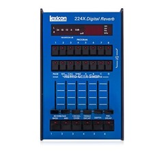 Lexicon 224 Digital Reverberator with Blue LARC 224X Remote Vintage Reverb as-is