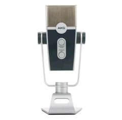 AKG Lyra Microphone 192 kHz for Podcast Studio Music Video – C44USB