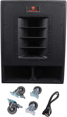 RBG15FA 2400W Active Powered Subwoofer, 15-Inch, Folded Horn Design, 600W RMS, H