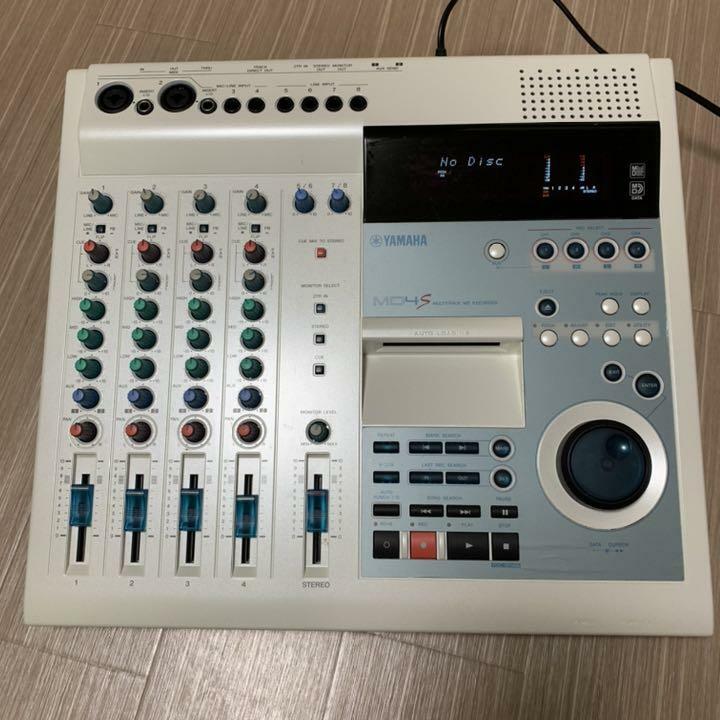 Yamaha MD4S 4 Track Multitrack MiniDisc Recorder (MD Data/Mini Disc) w/ Case