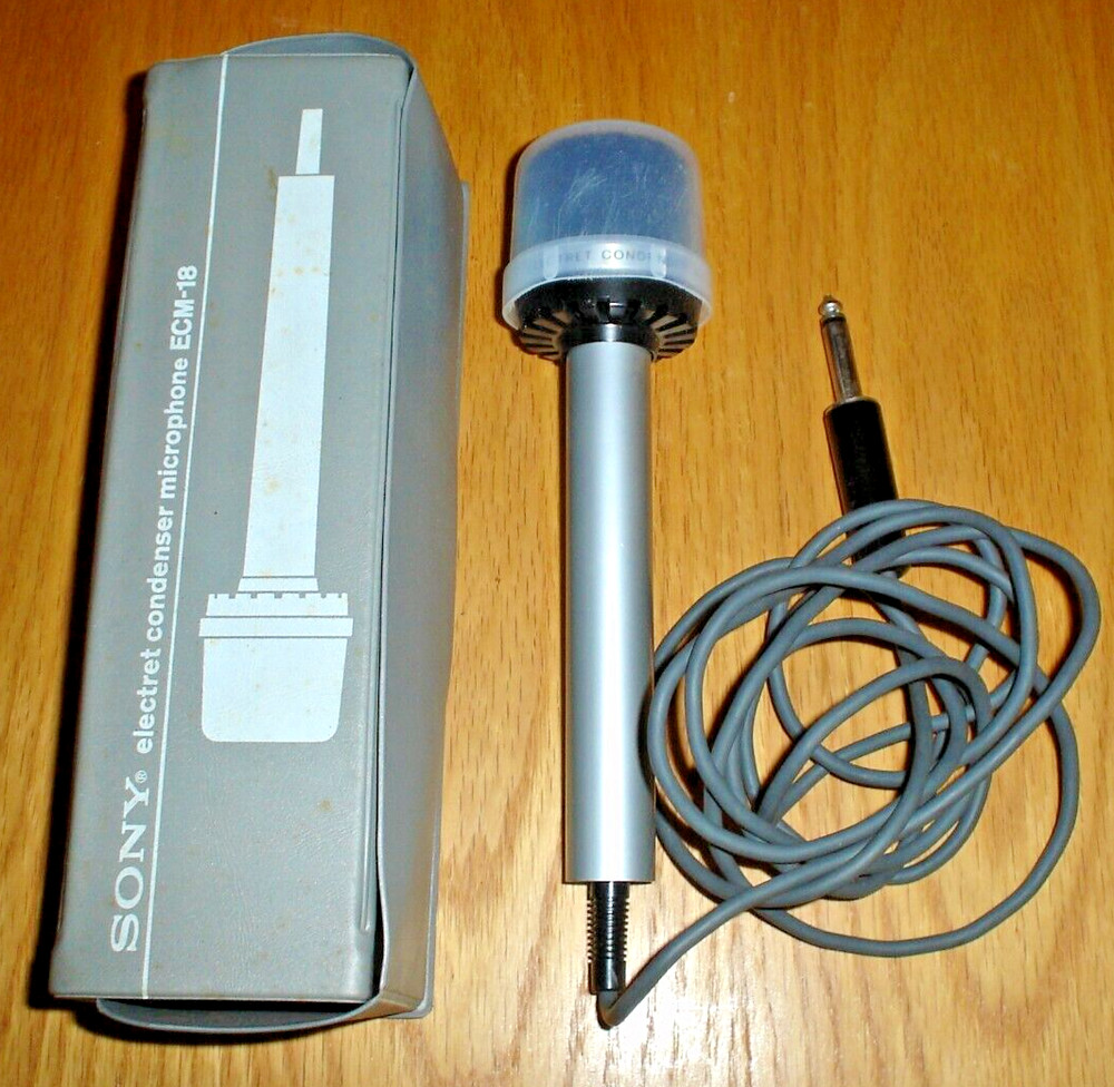 Sony ECM-18 Electret Condenser Microphone
