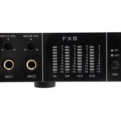 Audio Processor Professional Anti-howling Silver Audio Processor 110V 25W