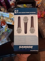 Samson Q7x Supercardioid Dynamic Vocal Microphone New Open Box