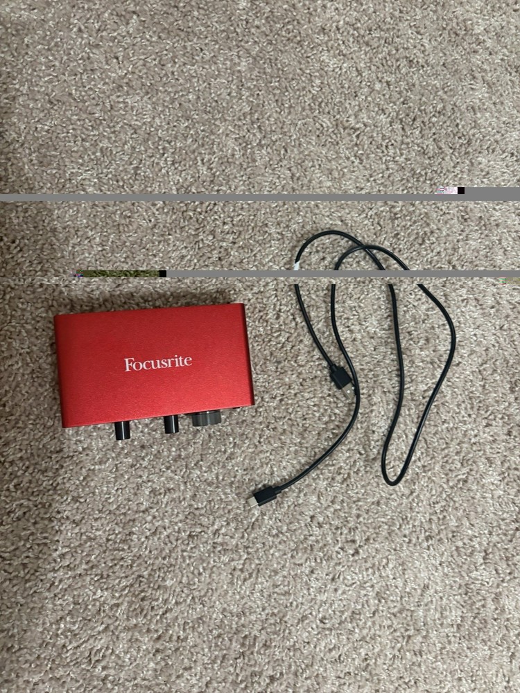 Focusrite Scarlett Solo 3rd Gen 2 Channel USB Audio Interface