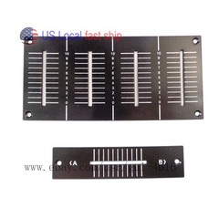 US Local OEM Main Faceplate for Pioneer DJM800 Fader Panel DAH2427,DAH2426