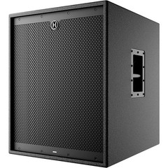 Harbinger VRS18 18″ Powered Subwoofer With DSP, Casters and Slip Cover