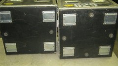Double Ended 24x25x16 Anvil Computer Work Station Case Wheel Caster Plates