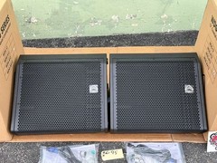(2) Wharfedale Pro WDG-A12 12″ Active Coaxial Loudspeaker #6195 (THS)