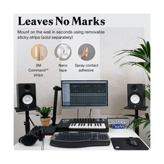 Acoustic Panels, 4 Pack ROOM KIT, Large, 46″ x 23″, Black 4 Panels – ROOM KIT