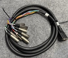 Aviom AN-16/o A-Net Output Module with 2 8-Channel DB25 to XLR Cables & Power