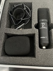 TZ Stellar X2 Large Diaphragm Studio Condenser Microphone Transparent Sound
