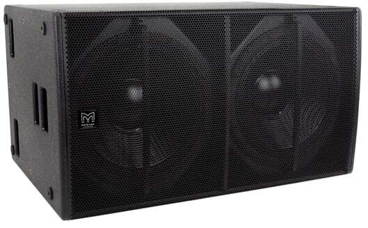 Martin Audio X218B-BLM 2×18 Long-Excursion Driver 4 Voice Coil Compact Subwoofer