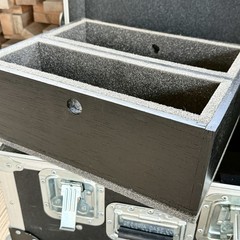Vintage Bruel & Kjaer Flight Road Case by Georgia Case Co. Padded Wheels USA