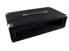 PROCRAFT 12″ Deep Rack Case in Black Carpet Wrap – w/ Rack Screws Made in USA