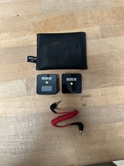 RØDE Wireless GO Compact Wireless Microphone System for Camera Vlogging Used