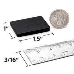 1″ x 1-1/2″ x 3/16″ Silicone Rubber Feet Peel & Stick Audio Amp Mixer Studio