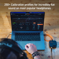 ARC ON•EAR Portable Headphone Correction System Studio Monitoring DAC Amplifier