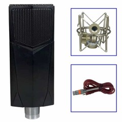 Condenser Microphone Complete Kits Live Studio Sound Recording Boom Broadcast