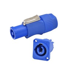 1 set NAC3FCA & NAC3MPA-1 PowerCON Cable Connector Replacement for Neutrik