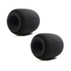 2Pcs Microphone Sponge Foam Cover Windscreen For SHURE PGA27 PGA 27 SM7B SM27