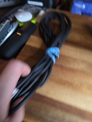 XLR cable 3-pin male to 3-pin female connector, Used Apprx 18′, TESTED & WORKING